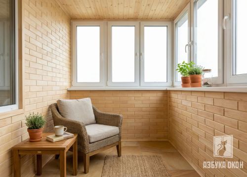 Balkon Otdelka Derevom001