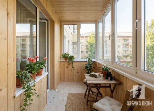 Balkon Otdelka Derevom003