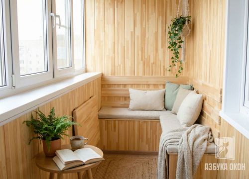 Balkon Otdelka Derevom007