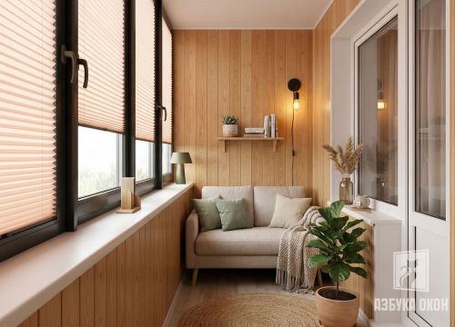 Balkon Otdelka Derevom008