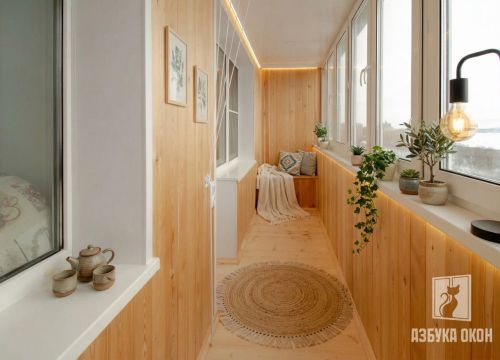 Balkon Otdelka Derevom010