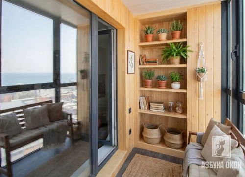 Balkon Otdelka Derevom011
