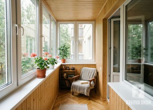 Balkon Otdelka Derevom012