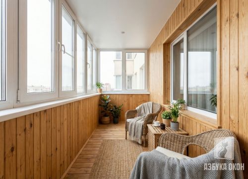 Balkon Otdelka Derevom015