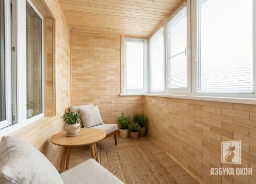 Balkon Otdelka Derevom019