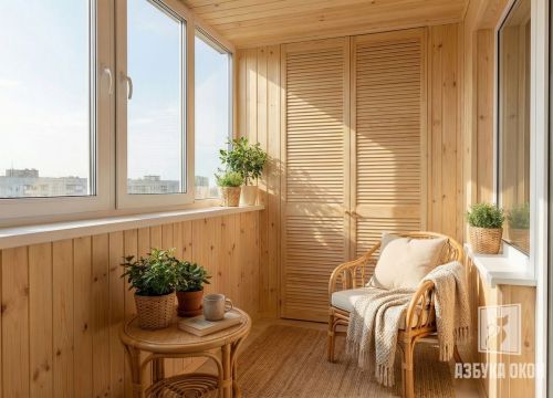 Balkon Otdelka Derevom023