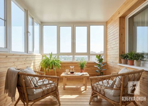 Balkon Otdelka Derevom031