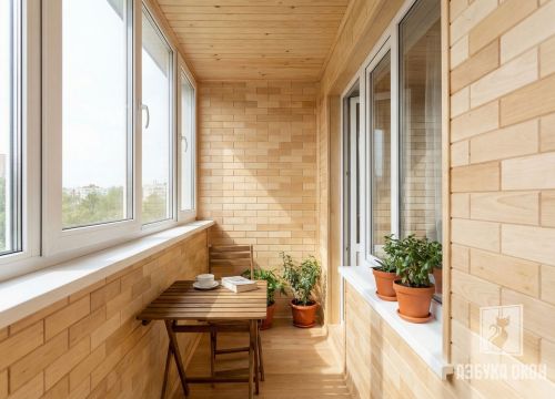 Balkon Otdelka Derevom032