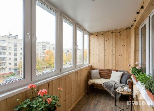 Balkon Otdelka Derevom036