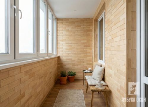 Balkon Otdelka Derevom037