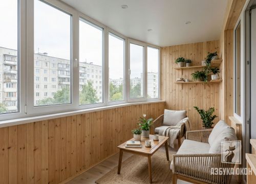 Balkon Otdelka Derevom041
