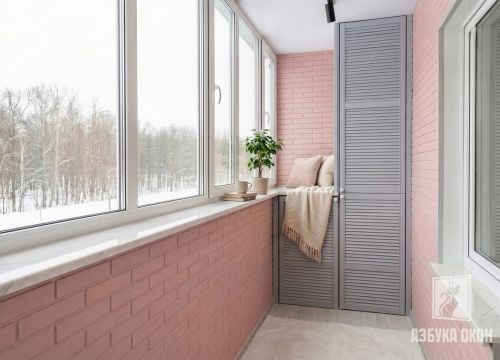 Balkon Otdelka Parket003