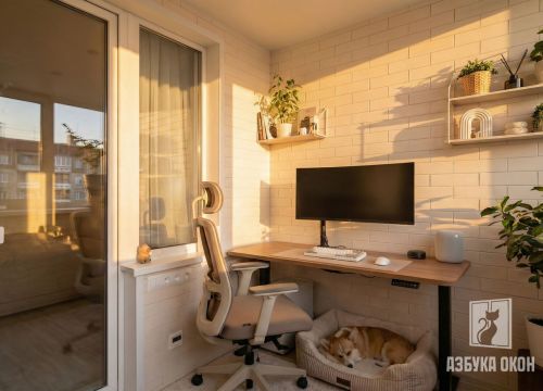 Balkon Otdelka Parket004
