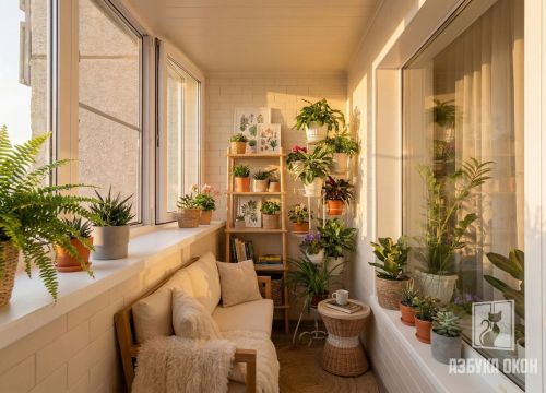 Balkon Otdelka Parket006