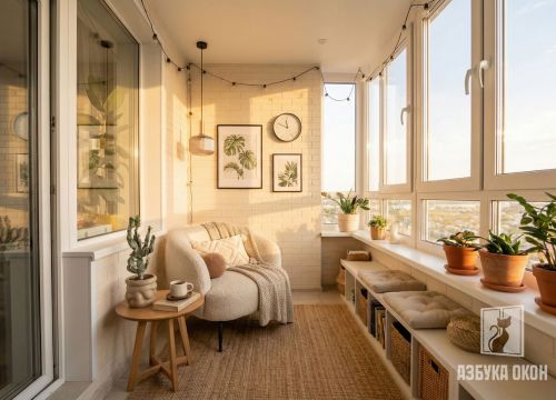 Balkon Otdelka Parket007