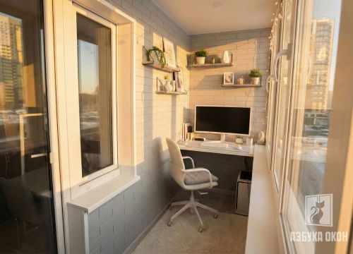 Balkon Otdelka Parket012