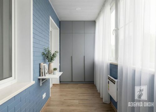 Balkon Otdelka Parket014