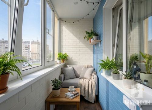Balkon Otdelka Parket016