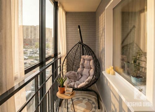 Balkon Otdelka Parket019