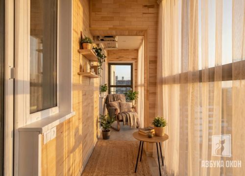 Balkon Otdelka Parket020