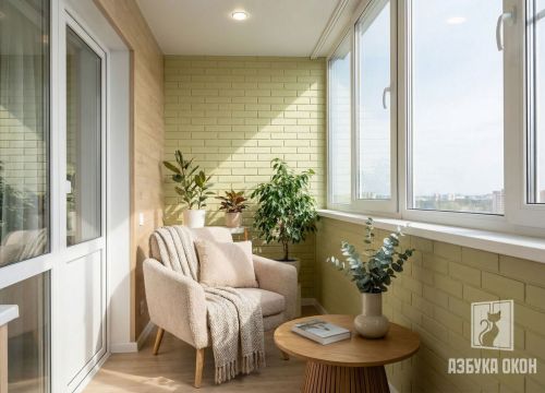 Balkon Otdelka Parket035