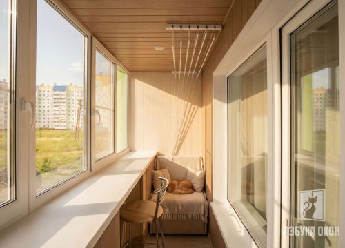 Balkon Otdelka Vagonka023