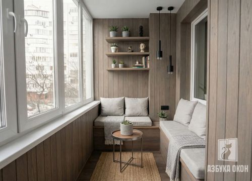 Balkon Otdelka Vagonka030